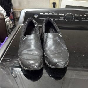 Black Slip-On Men's Shoes